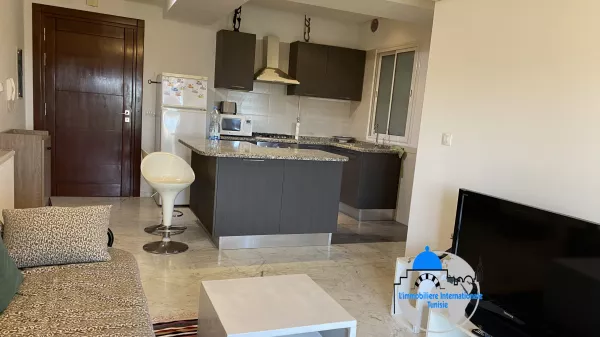 Entdecken Sie diese helle S1-Wohnung in Sousse, ideal für einen touristischen Lebensstil