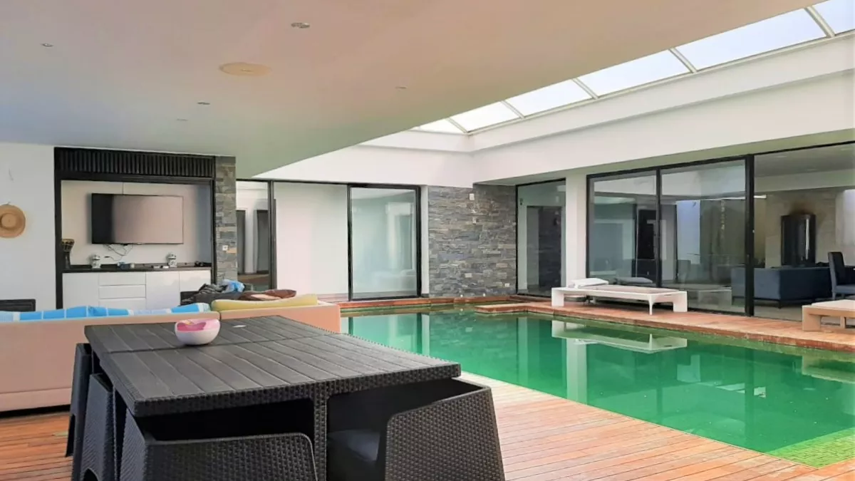 Luxus-Villa mit Garten und beheiztem Pool in Hammamet Nord, Nabeul