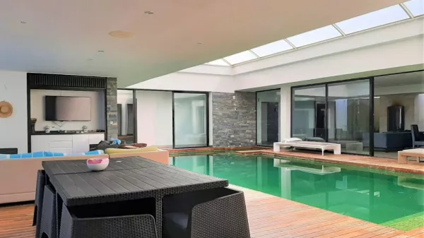 Luxus-Villa mit Garten und beheiztem Pool in Hammamet Nord, Nabeul