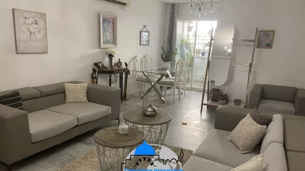 Erdgeschosswohnung S+2 in Khezama