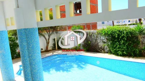 Erdgeschosswohnung mit Pool in der Tourismuszone von Mahdia