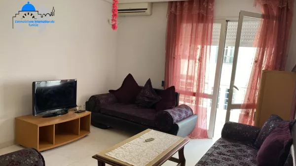Schöne S+2 Wohnung in einer sicheren Residenz in Khzama Est, Sousse