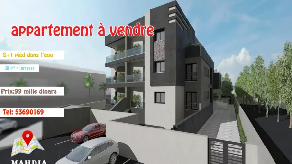 Luxus-Wohnungen mit Meerblick S1 zum Verkauf direkt vom Entwickler in Mahdia