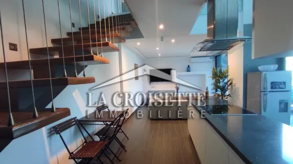 Eingerichtete S1-Loft-Wohnung in Lac 2, Tunis
