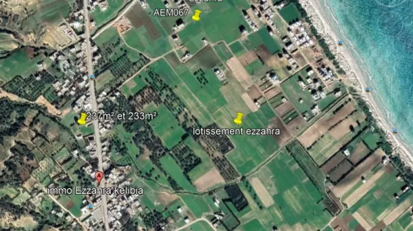 Entdecken Sie Zwei Außergewöhnliche Grundstücke in Ezzahra Hammem Ghezaz!