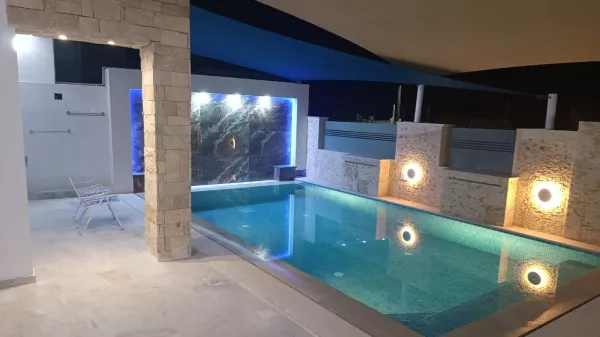 Luxus-Villa mit Meerfront-Pool in Kelibia Dar Allouche