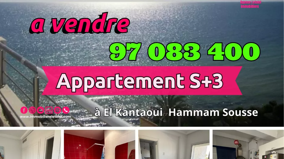 S+3 in Kantaoui Hammam Sousse: Ihr zukünftiger Friedenshort!