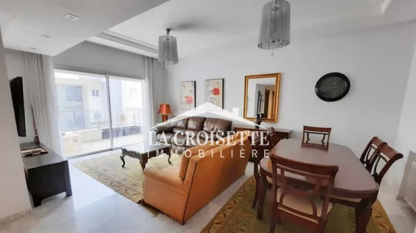 Luxuriöse Möblierte Wohnung S+2 in Jardins de Carthage