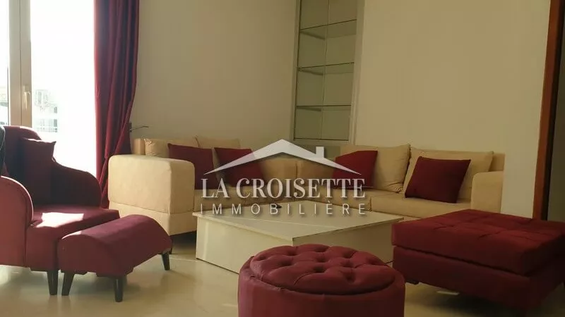 Möblierte S+2-Wohnung in Jardins de l'Aouina