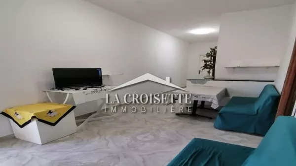 Eingerichtete S+2-Wohnung in La Soukra