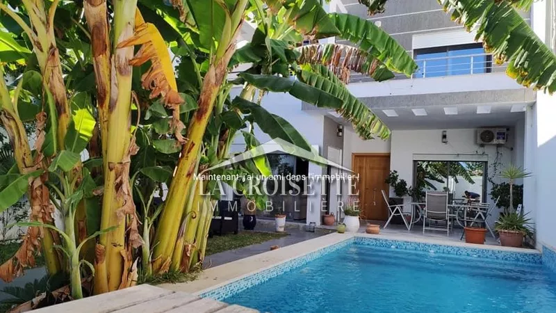 Luxus-Villa mit Pool in Gammarth: Ein Hort der Ruhe und des Luxus zu Ihren Fingern