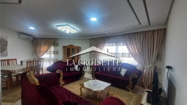 Möblierte S+3-Wohnung in Jardins de Carthage