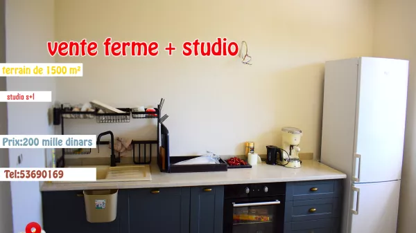 Idyllischer Bauernhof-Rückzugsort in Borj Arif, Mahdia