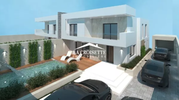 Luxus-Duplex mit Terrasse und Pool in La Soukra