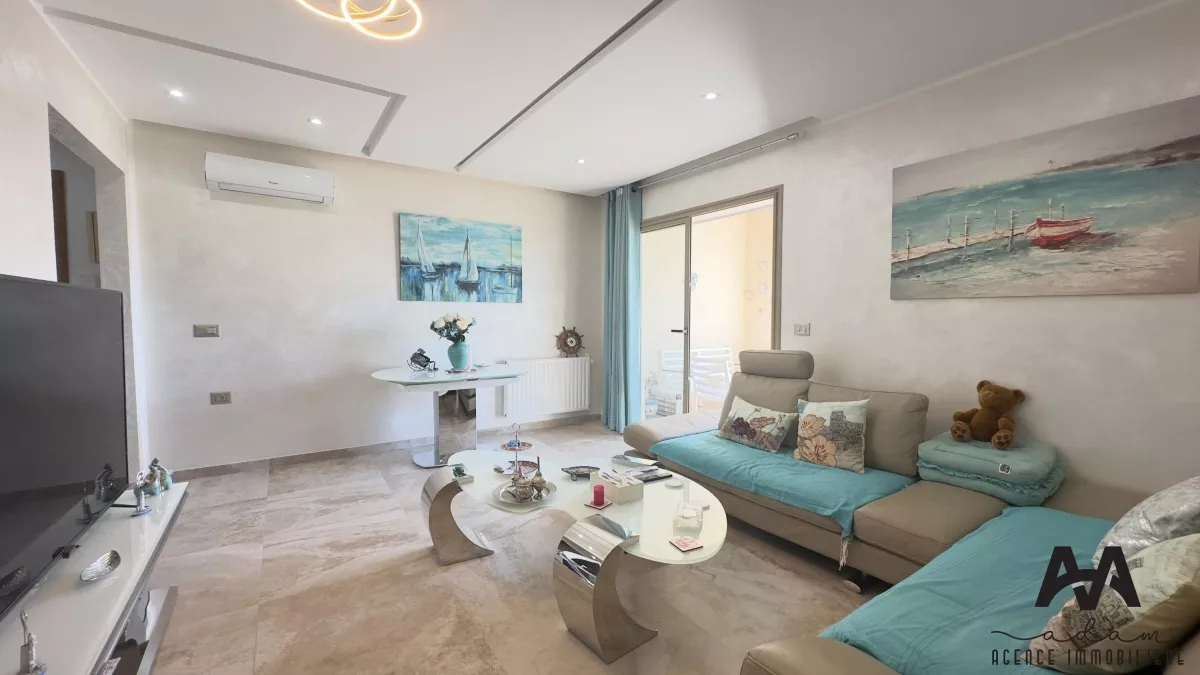 Traumhafte Seeblickwohnung S+2 in AFH2, Mrezga