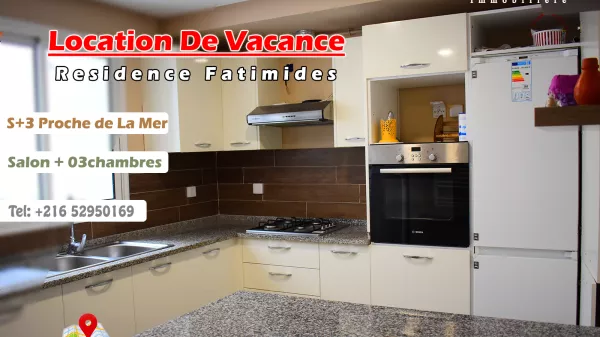 Luxuswohnung zur Miete in Mahdias Touristenzentrum