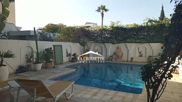 Luxus-Villa im Erdgeschoss zur Miete in La Marsa - MRCL0277