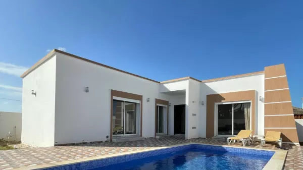Luxus-Villa mit Pool in Midoun, Djerba