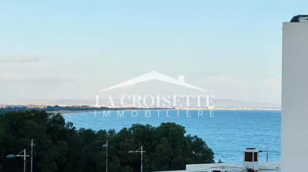 Luxuriöse 2-Zimmer-Wohnung mit Meerblick in Gammarth - Ref