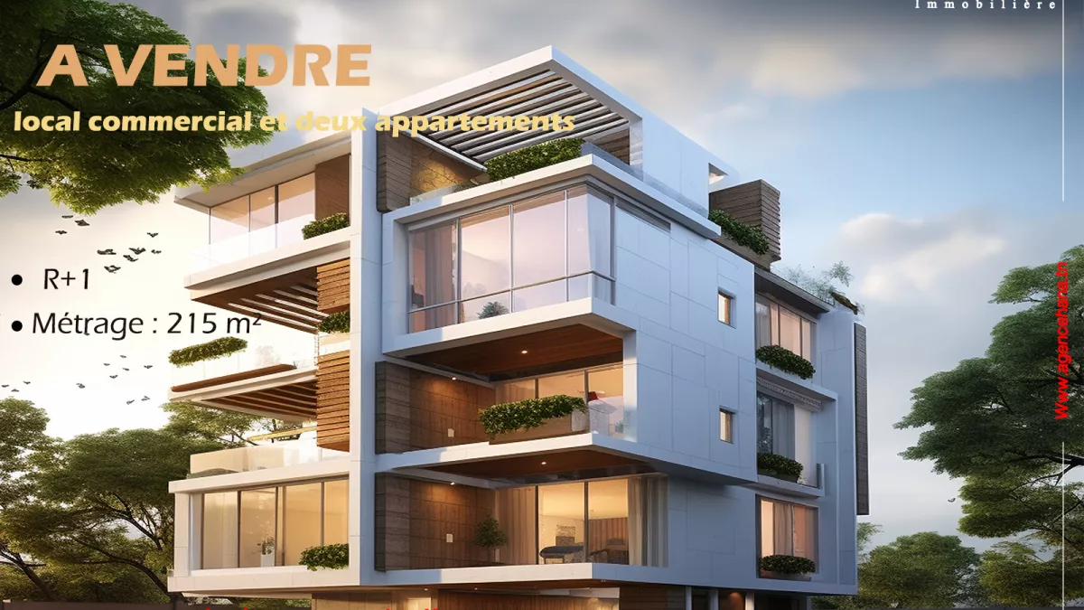 Außergewöhnliches Gewerbeobjekt und zwei Apartments an der Hauptstraße von Mahdia - Eine einzigartige Gelegenheit!