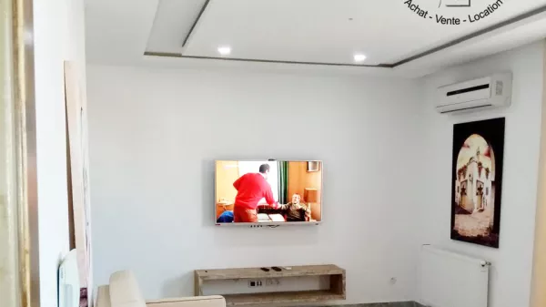 Luxus-S+1-Apartement zur Miete in Khzema, Sousse - 1200 TND/Monat