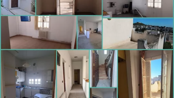 Luxus-Villa-Etage in El Ouardia - 4 km von Tunis entfernt