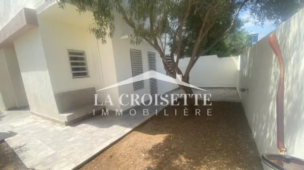 Einzigartiges Duplex S+3 mit Garten zur Miete in La Marsa - Eine unverpassbare Gelegenheit!