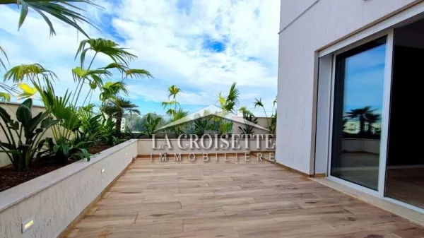 Charmantes S+1 Apartment mit Terrasse in La Soukra - MAL4364
