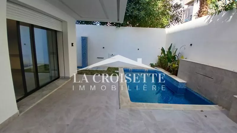 Luxus-Duplex mit Dienstzimmer, Garten und Pool in La Soukra - MDV0161