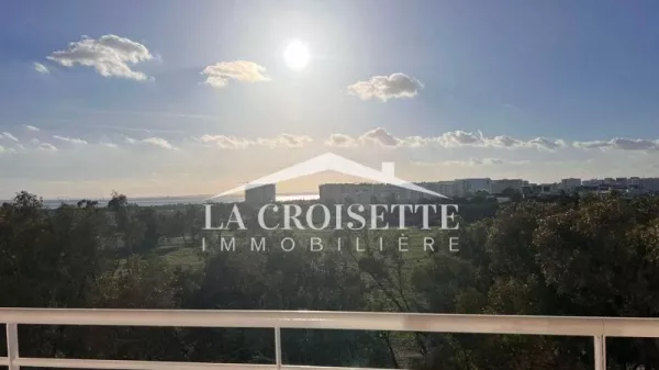 Möblierte S+3 Wohnung zur Miete in Jardins de Carthage - ZAL1612