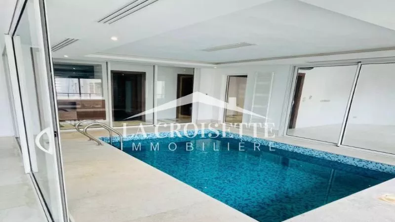 Luxus-S3-Wohnung mit Pool am Lac 2, Tunis