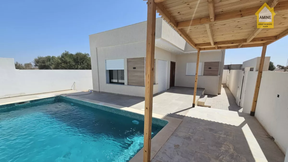 Luxus-Villa mit Pool in Midoun, Djerba