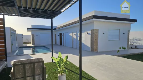 Luxus-Villa mit Pool in Midoun, Djerba