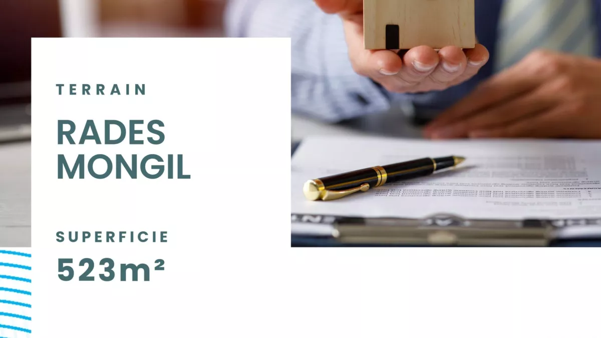 IDEALE INVESTITIONSMÖGLICHKEIT: 523M² GRUNDSTÜCK IN RADES MONGIL