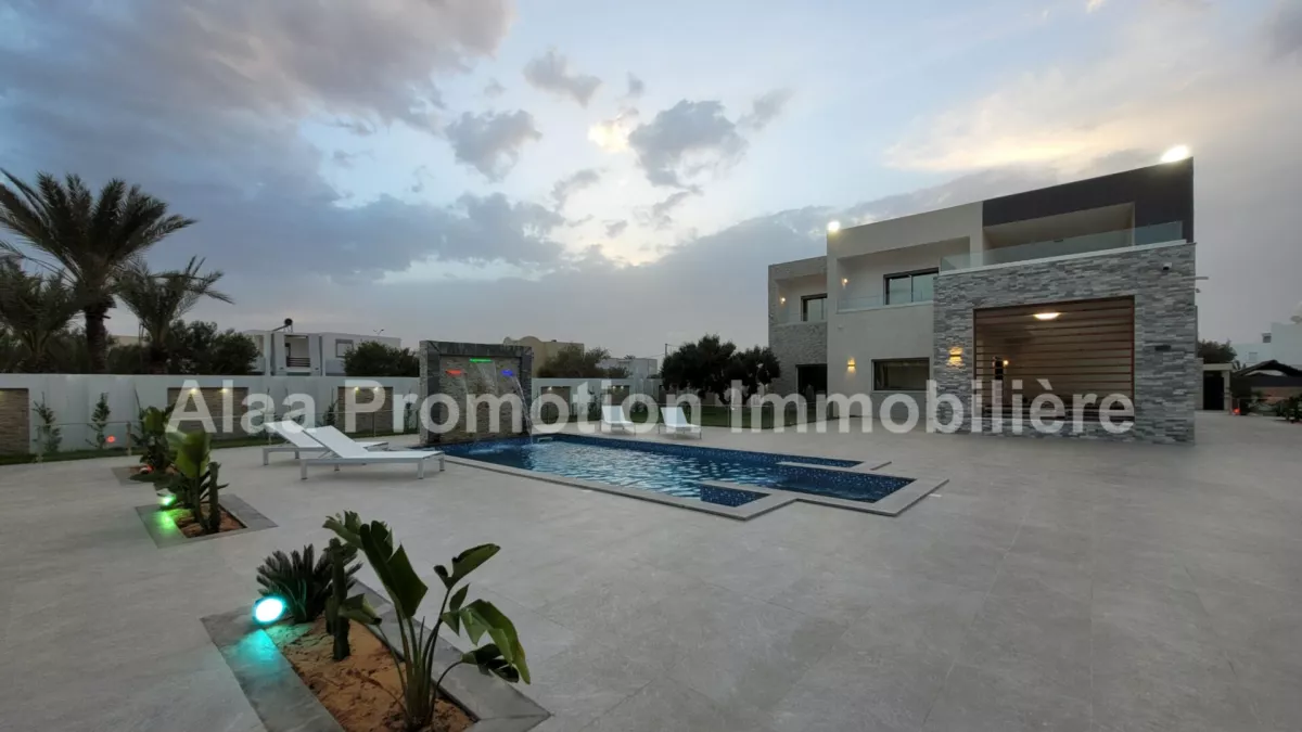 Luxus-Villa mit Pool in Djerba