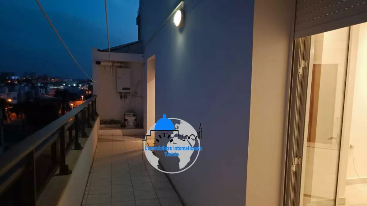 Möblierte S+1-Wohnung in einer sicheren und ruhigen Residenz in Khzema, Sousse