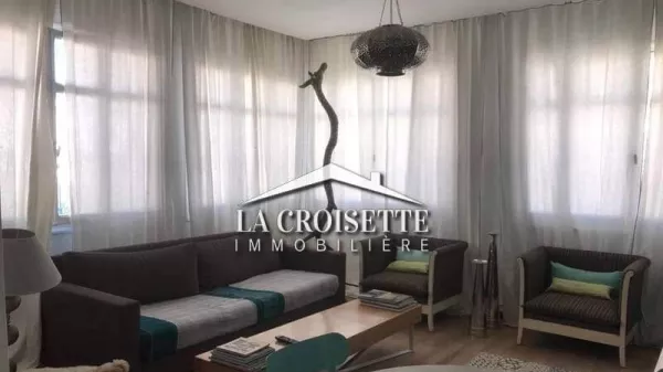 Furnished S+2 Apartment in La Marsa