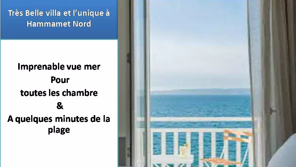 Villa Du Miel: Un Gioiello dell'Immobiliero a Hammamet