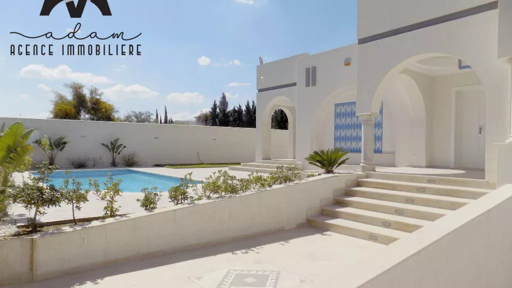 Luxus-Villa mit Pool in Hammamet Yasmine: Ein Refugium der Ruhe und Eleganz
