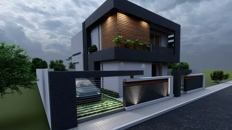 Luxurious Villa Under Construction with Pool in Nabeul