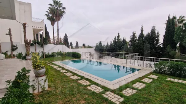 Luxury Villa with Pool in Gammarth Supérieur