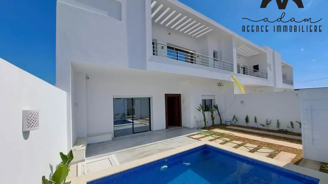 Luxus-Villa S+4 mit Pool in Hammamet: Ein Paradies für Freunde des Outdoor-Lebens