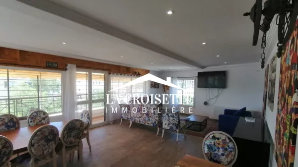 Luxury Furnished S+2 Apartment for Rent in Berges du Lac 1 - 3500 TND/month