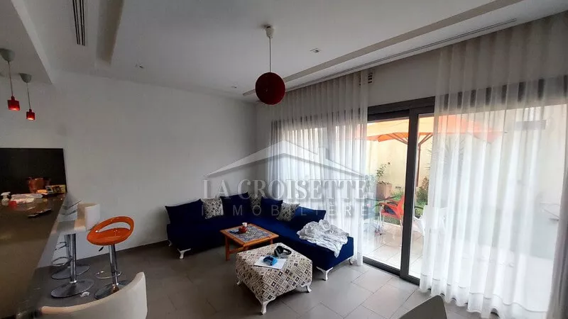 Elegant S+1 Furnished Apartment with Gardens in Gammarth - Ideal for a Comfortable Life!