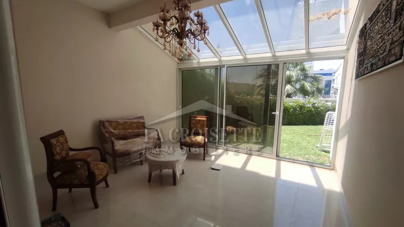 Luxury Furnished Apartment with Garden in Berges du Lac 2