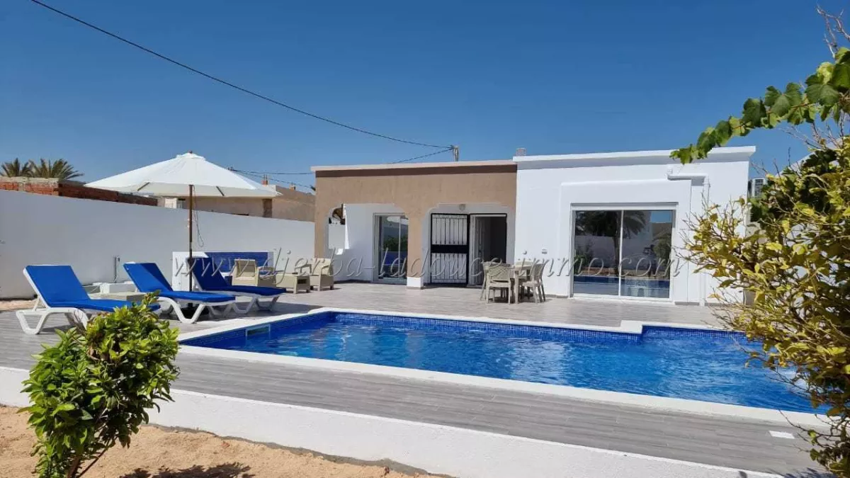 Traumhafte Villa in Tézdaine, Djerba