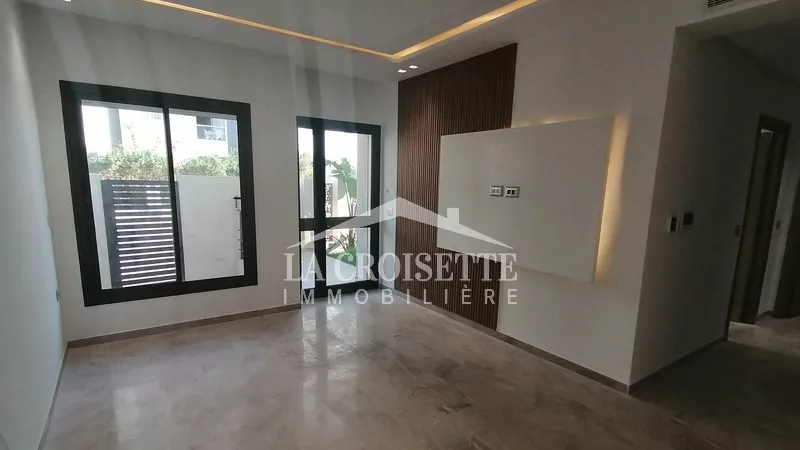 Luxus-S+2-Apartment in Ain Zaghouan Nord mit Fitnessstudio und Gemeinschaftspool