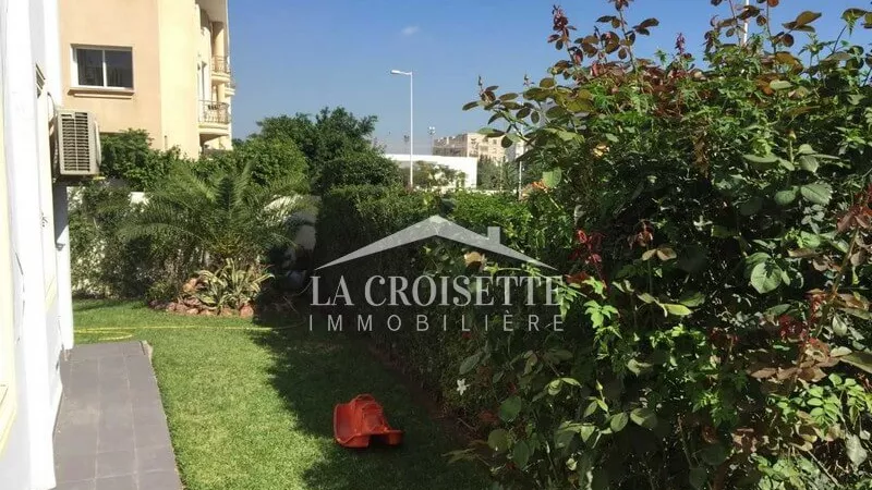 Ground Floor S+3 Furnished Apartment in Ain Zaghouan Nord: A Haven of Tranquility and Comfort