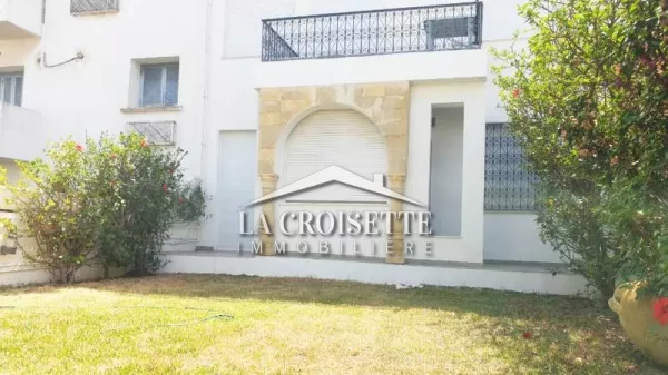 Elegant S+2 Apartment with Garden in Gammarth