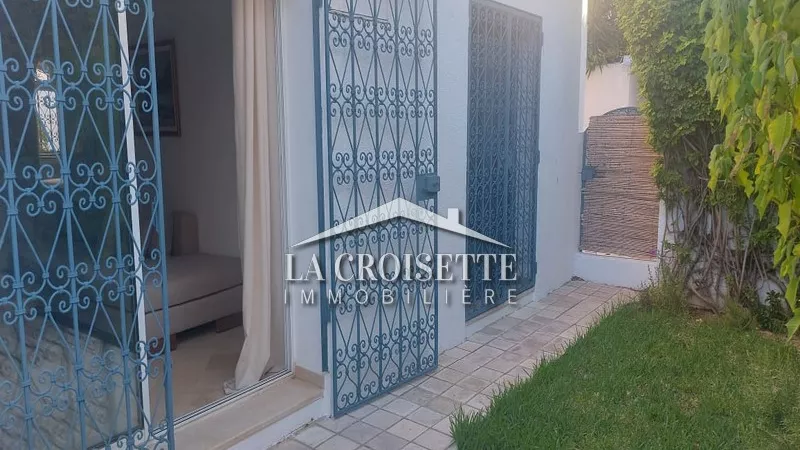 Oasi Urbana: Appartamento Arredato S+2 con Giardino a Gammarth